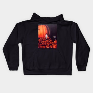 Halloween Poster Kids Hoodie